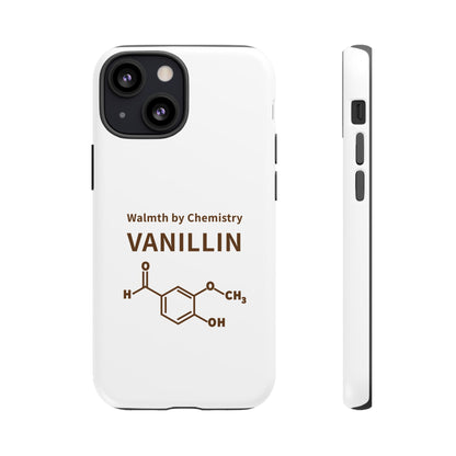 Vanillin Chemistry iPhone Case — 'Warmth by Chemistry' Molecule Design