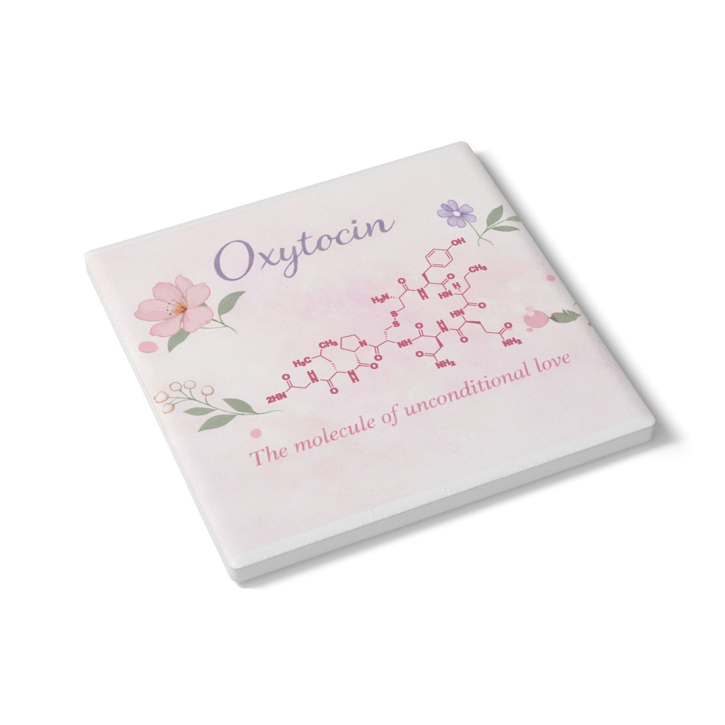 Oxytocin Molecular Coaster | The Chemistry of Bonding | Mother's Day Floral Science Gift