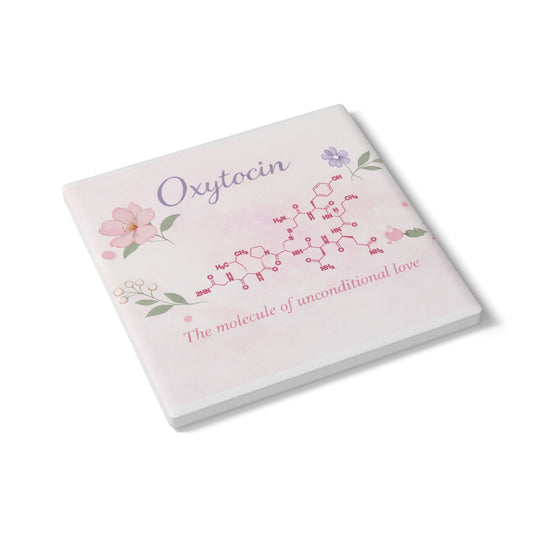 Oxytocin Molecular Coaster | The Chemistry of Bonding | Mother's Day Floral Science Gift