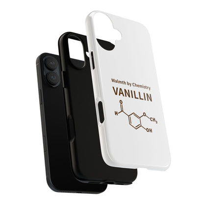 Vanillin Chemistry iPhone Case — 'Warmth by Chemistry' Molecule Design