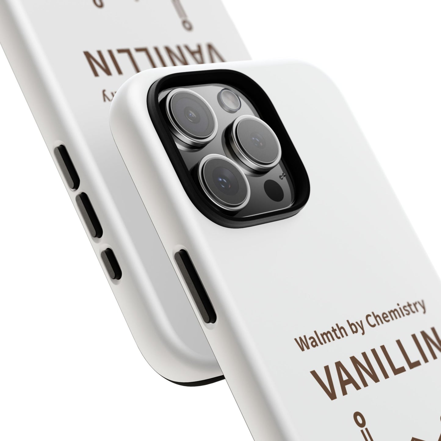 Vanillin Chemistry iPhone Case — 'Warmth by Chemistry' Molecule Design