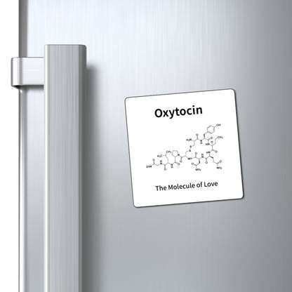 Oxytocin Molecule Magnet — "The Molecule of Love" Science Refrigerator Magnet