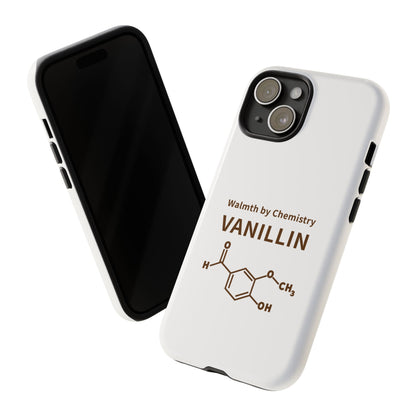 Vanillin Chemistry iPhone Case — 'Warmth by Chemistry' Molecule Design
