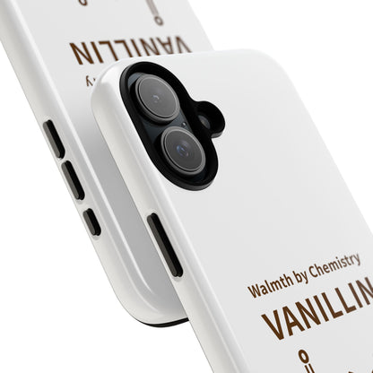 Vanillin Chemistry iPhone Case — 'Warmth by Chemistry' Molecule Design