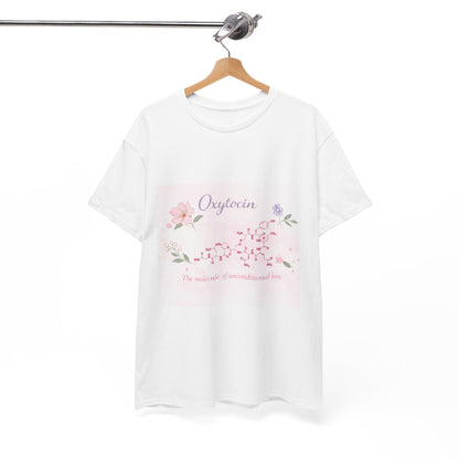 Oxytocin Floral Tee | The Molecular Signature of Motherhood | Science Gift