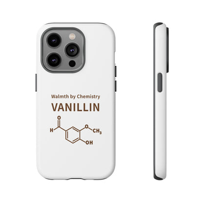 Vanillin Chemistry iPhone Case — 'Warmth by Chemistry' Molecule Design