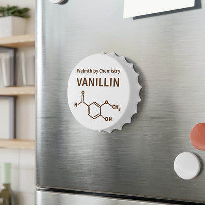 Vanillin Chemistry Bottle Opener — 'Walmth by Chemistry' Molecular Design