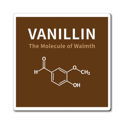 Vanillin Molecule Magnet – The Molecule of Warmth