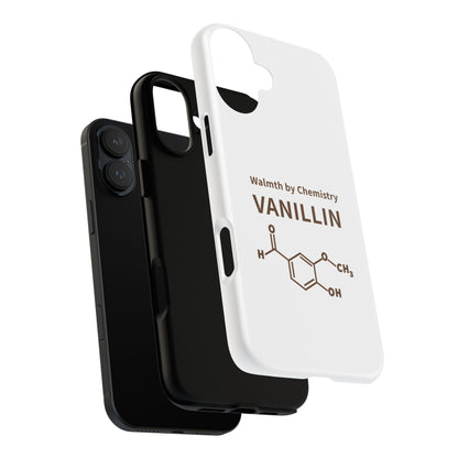 Vanillin Chemistry iPhone Case — 'Warmth by Chemistry' Molecule Design