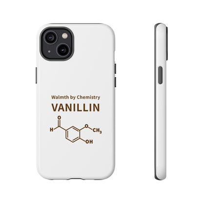 Vanillin Chemistry iPhone Case — 'Warmth by Chemistry' Molecule Design