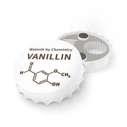 Vanillin Chemistry Bottle Opener — 'Walmth by Chemistry' Molecular Design