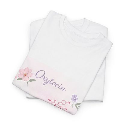 Oxytocin Floral Tee | The Molecular Signature of Motherhood | Science Gift