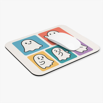 Cute Ghost Mouse Pad (Rectangle)