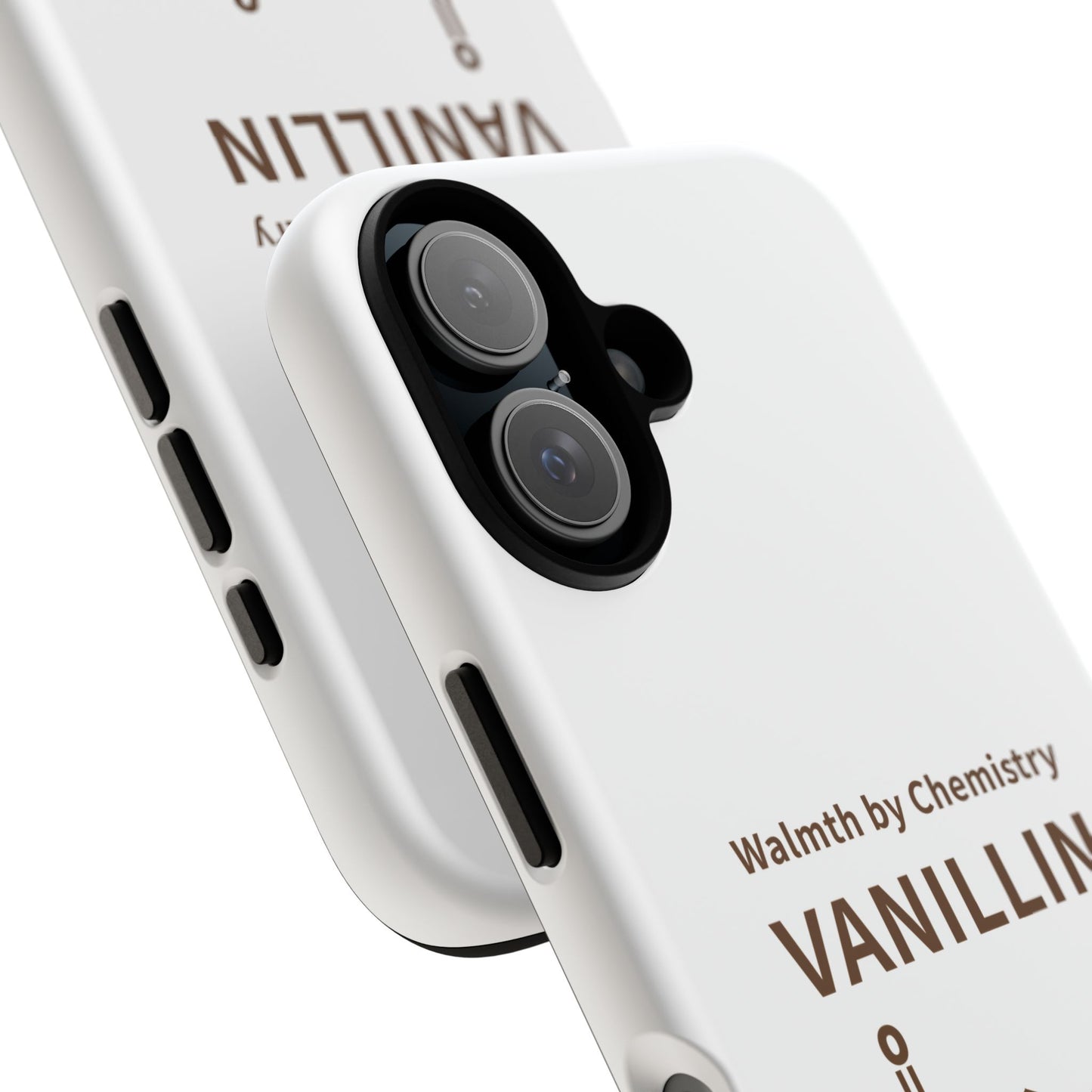 Vanillin Chemistry iPhone Case — 'Warmth by Chemistry' Molecule Design