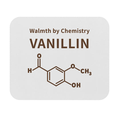Vanillin Chemistry Mouse Pad — Warmth by Chemistry