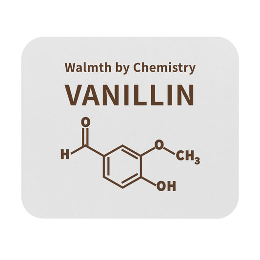 Vanillin Chemistry Mouse Pad — Warmth by Chemistry