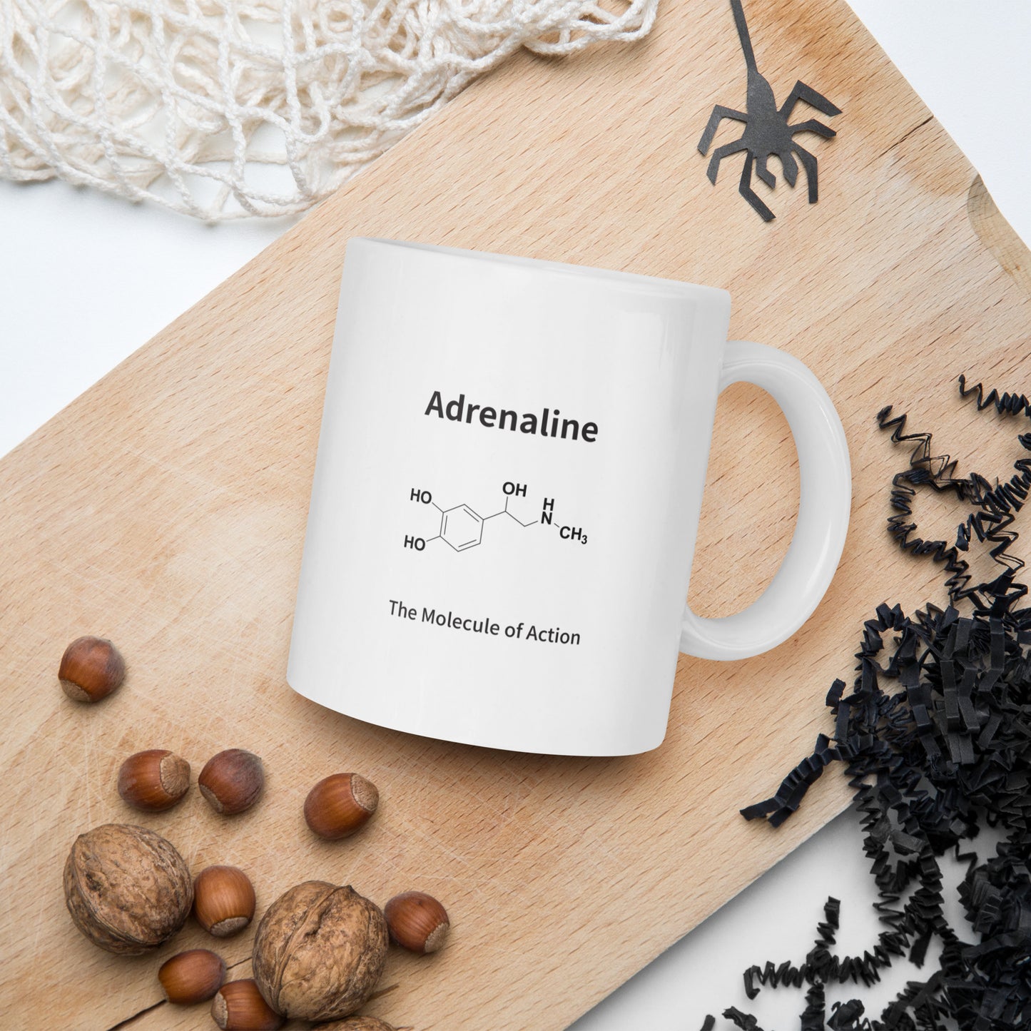 Adrenaline-molecule-action-glossy-mug-white-11-oz